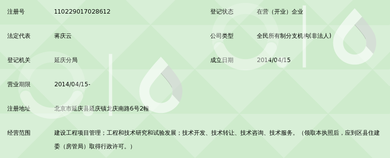 北京市水利規(guī)劃設(shè)計(jì)研究院延慶分院 深耕水利科研，引領(lǐng)工程技術(shù)創(chuàng)新